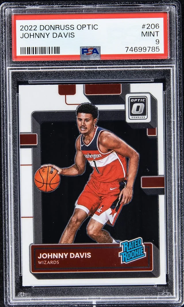 2022 Donruss Optic Johnny Davis #206 card image
