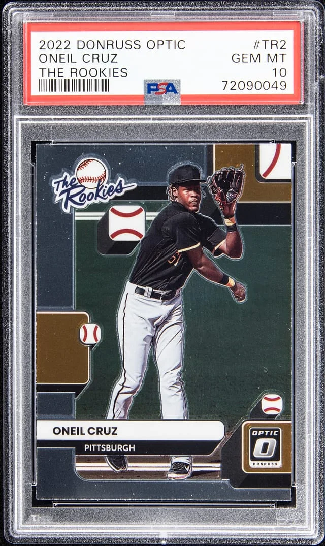 2022 Donruss Optic ONeil Cruz The Rookies #TR2 card image