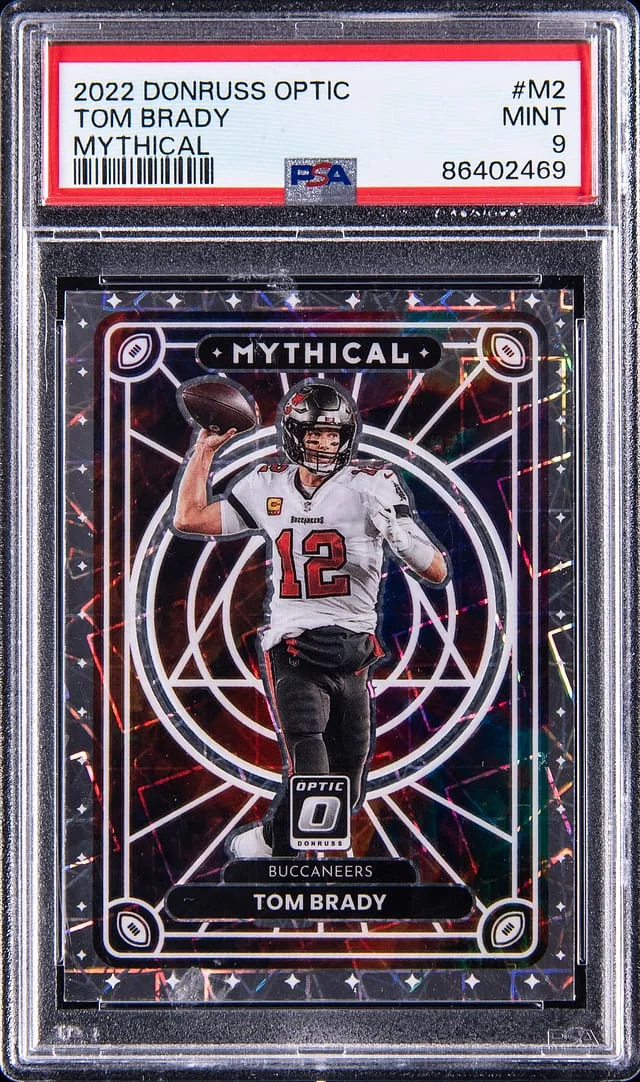 2022 Donruss Optic Tom Brady Mythical #M-2 card image
