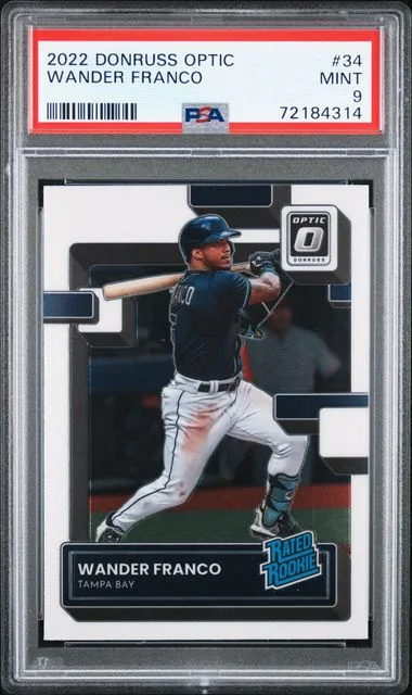 2022 Donruss Optic Wander Franco #34 card image
