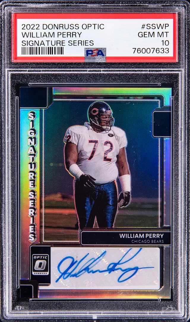 2022 Donruss Optic William Perry Signature Series #SSWP card image
