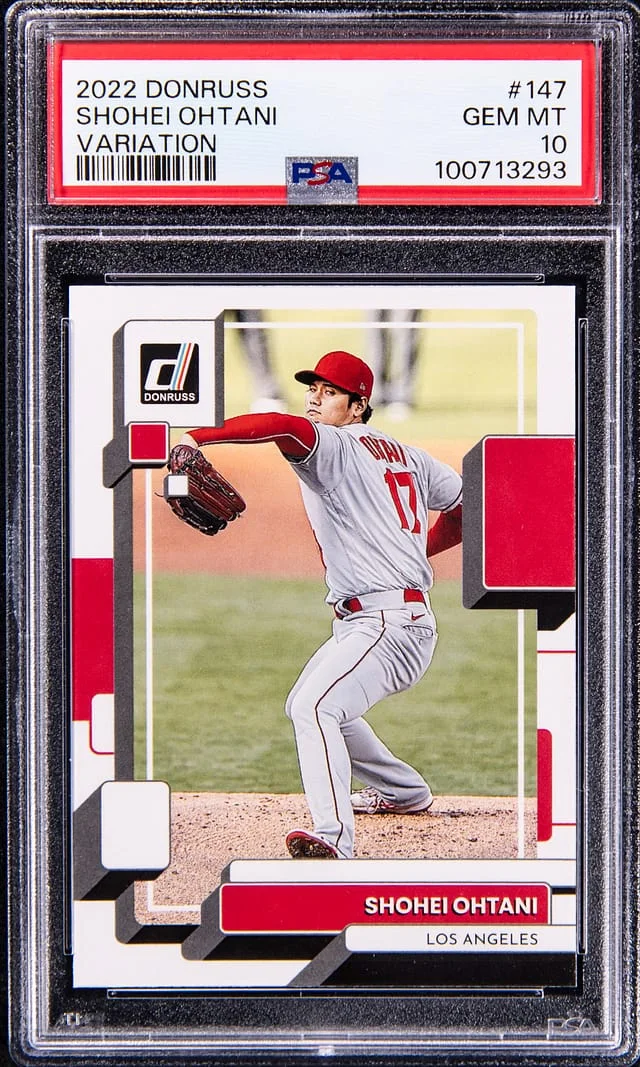 2022 Donruss Shohei Ohtani Variation #147 card image