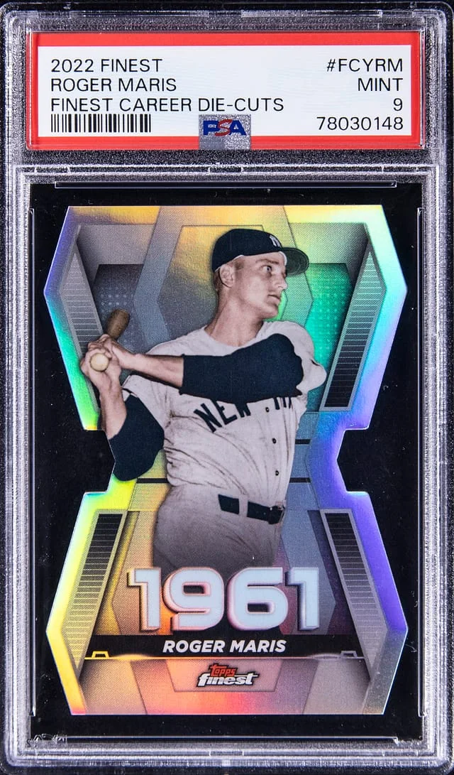 2022 Finest Roger Maris Finest Career Die-Cuts #FCYRM card image