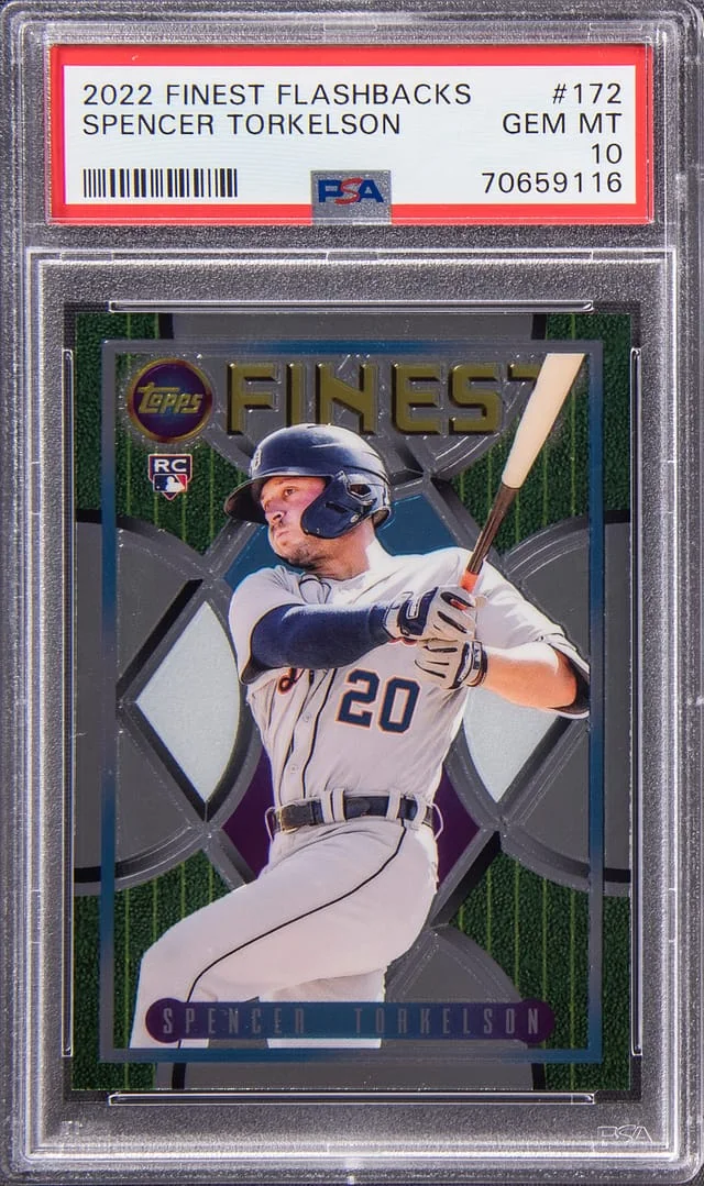 2022 Finest Spencer Torkelson Flashbacks #172 card image