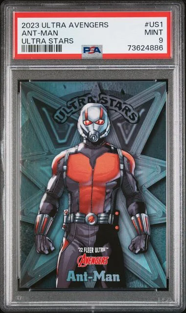 2022 Fleer Ultra Avengers Ant-Man Ultra Stars #US1 card image