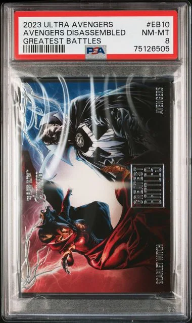2022 Fleer Ultra Avengers Avengers Disassembled Greatest Battles #EB-10 card image