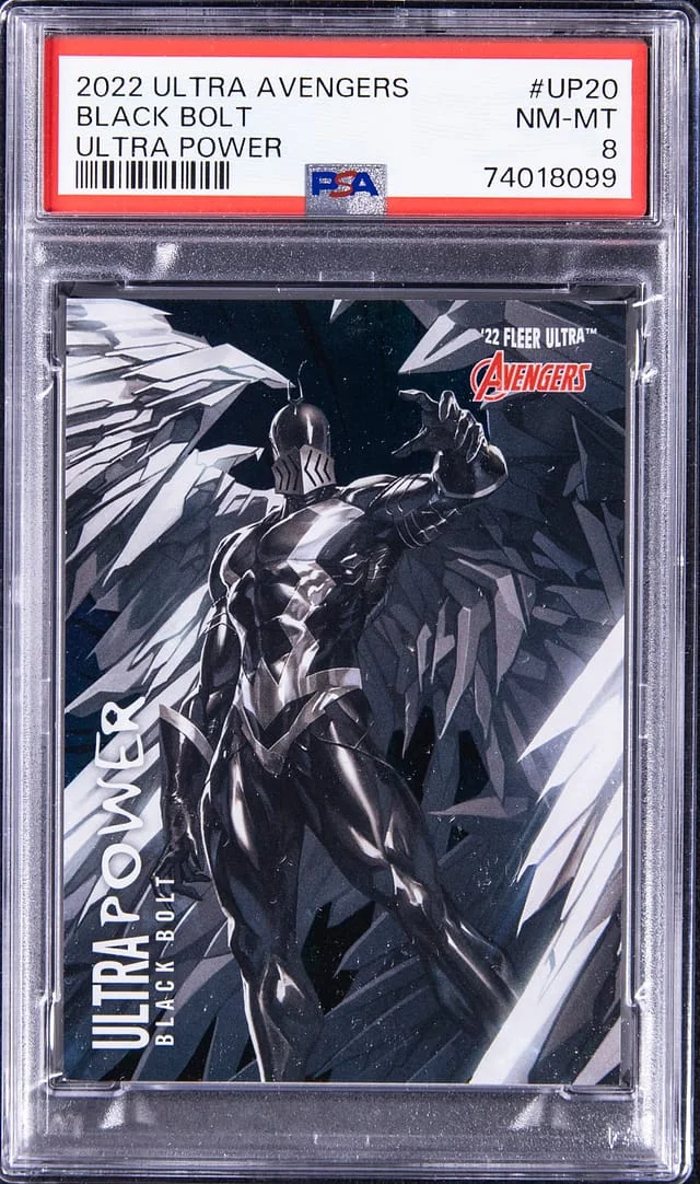 2022 Fleer Ultra Avengers Black Bolt Ultra Power #UP20 card image