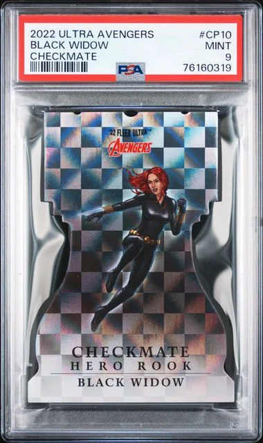 2022 Fleer Ultra Avengers Black Widow Checkmate #CP10 card image
