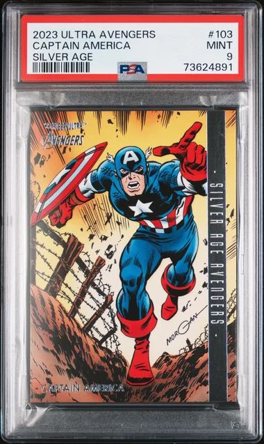 2022 Fleer Ultra Avengers Captain America Silver Age #103 card image