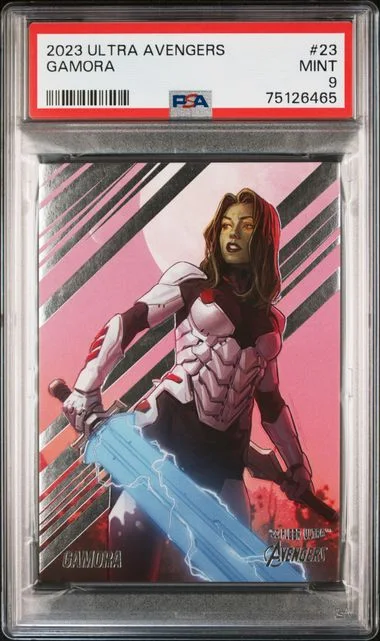 2022 Fleer Ultra Avengers Gamora #23 card image