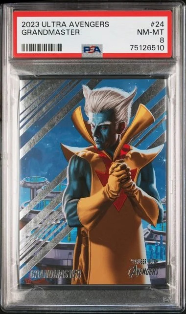 2022 Fleer Ultra Avengers Grandmaster #24 card image