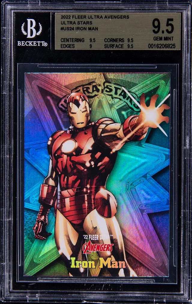 2022 Fleer Ultra Avengers Iron Man Ultra Stars #US14 card image