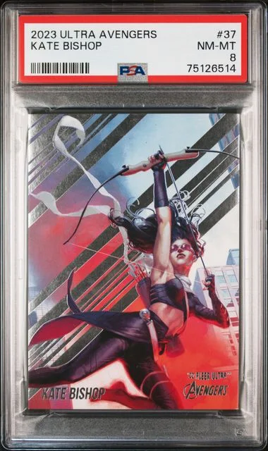 2022 Fleer Ultra Avengers Kate Bishop #37 card image