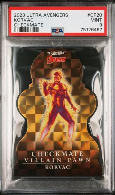 2022 Fleer Ultra Avengers Korvac Checkmate #CP-20 card image