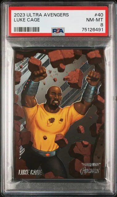 2022 Fleer Ultra Avengers Luke Cage #40 card image