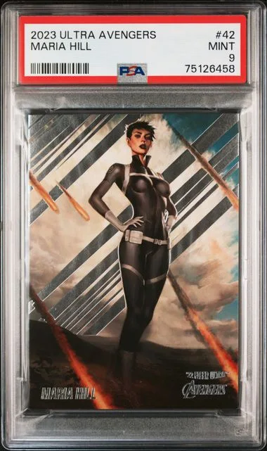2022 Fleer Ultra Avengers Maria Hill #42 card image