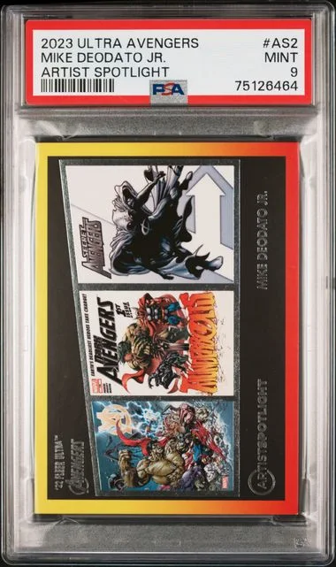 2022 Fleer Ultra Avengers Mike Deodato Jr. Artist Spotlight #AS-2 card image