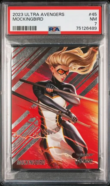 2022 Fleer Ultra Avengers Mockingbird #45 card image