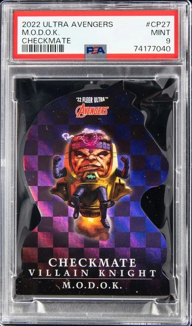 2022 Fleer Ultra Avengers M.O.D.O.K. Checkmate #CP-27 card image