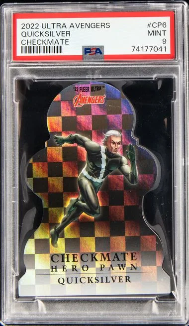 2022 Fleer Ultra Avengers Quicksilver Checkmate #CP-6 card image