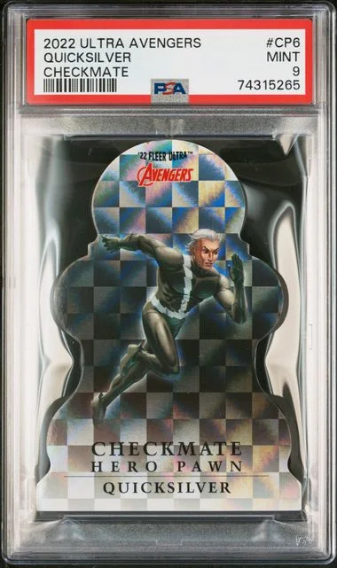2022 Fleer Ultra Avengers Quicksilver Checkmate #Cp6 card image