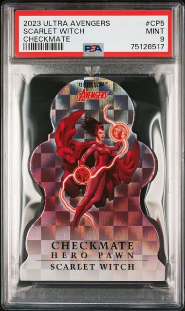2022 Fleer Ultra Avengers Scarlet Witch Checkmate #CP-5 card image