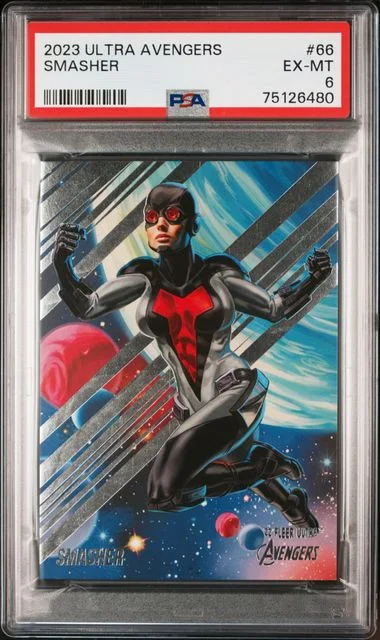 2022 Fleer Ultra Avengers Smasher #66 card image