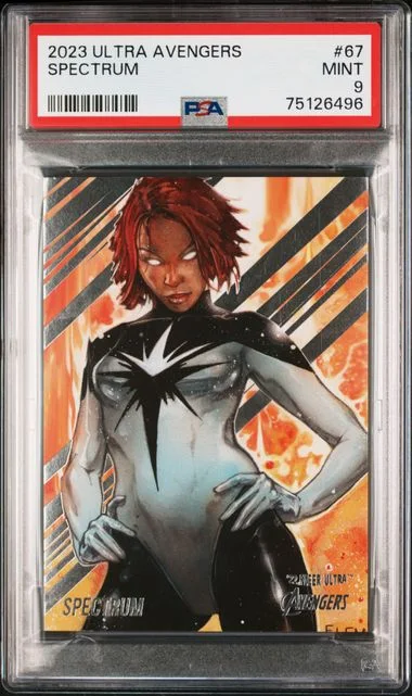 2022 Fleer Ultra Avengers Spectrum #67 card image