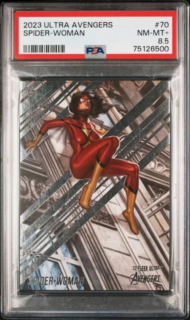 2022 Fleer Ultra Avengers Spider-Woman #70 card image