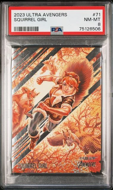 2022 Fleer Ultra Avengers Squirrel Girl #71 card image