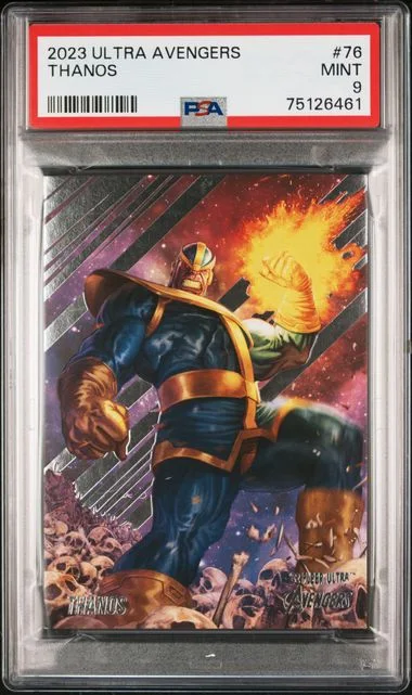 2022 Fleer Ultra Avengers Thanos #76 card image