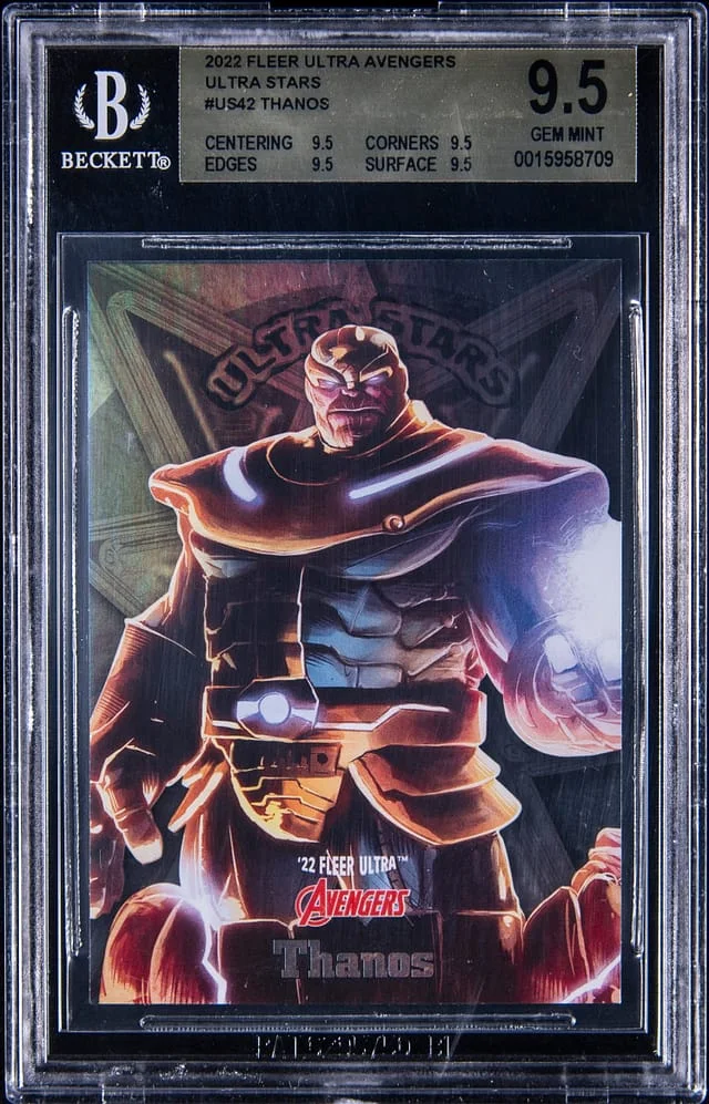 2022 Fleer Ultra Avengers Thanos Ultra Stars #US42 card image