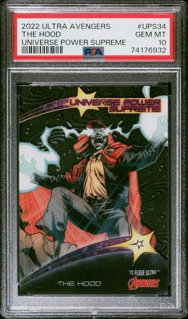 2022 Fleer Ultra Avengers The Hood Universe Power Supreme #UPS34 card image