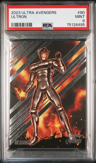 2022 Fleer Ultra Avengers Ultron #80 card image