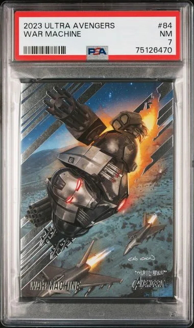 2022 Fleer Ultra Avengers War Machine #84 card image