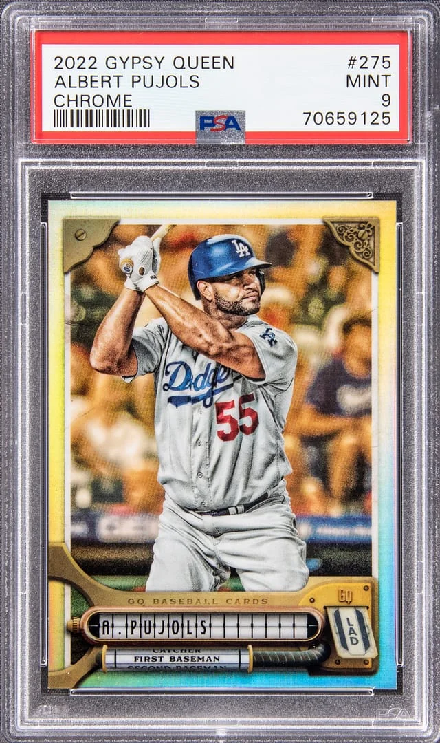 2022 Gypsy Queen Chrome Albert Pujols #275 card image