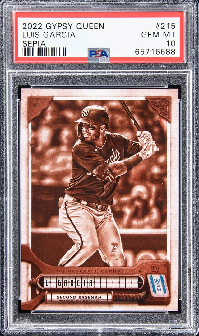 2022 Gypsy Queen Sepia Luis Garcia #215 card image