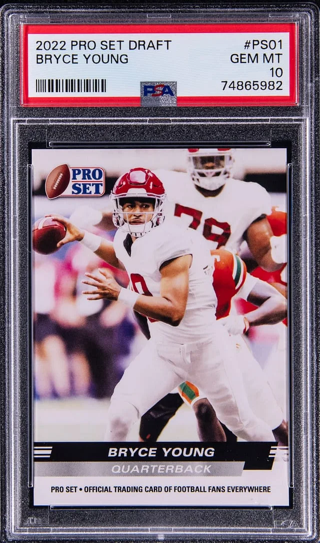 2022 Leaf Bryce Young Pro Set #PS01 card image