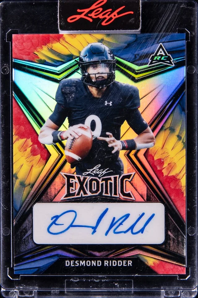 2022 Leaf Desmond Ridder Exotic #EA-DR1 card image