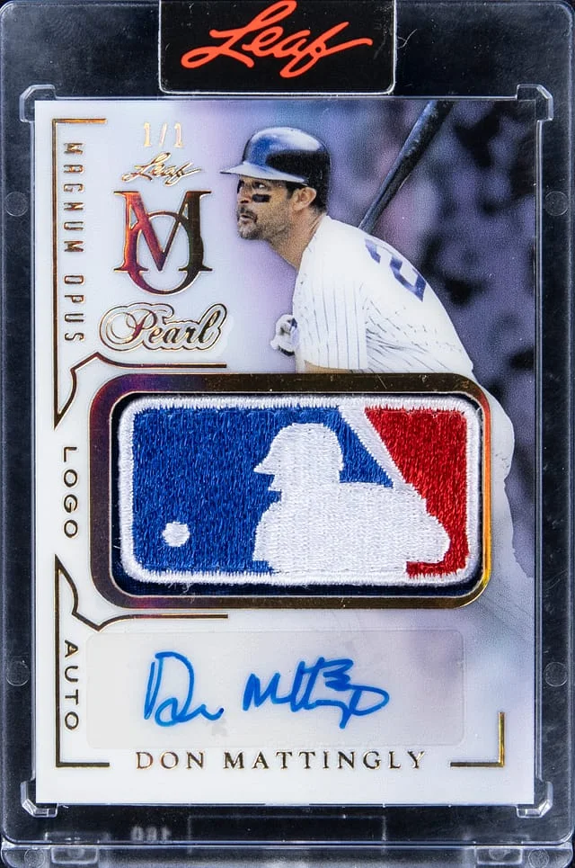 2022 Leaf Don Mattingly Pearl Magnum Opus #MO-DM2 card image