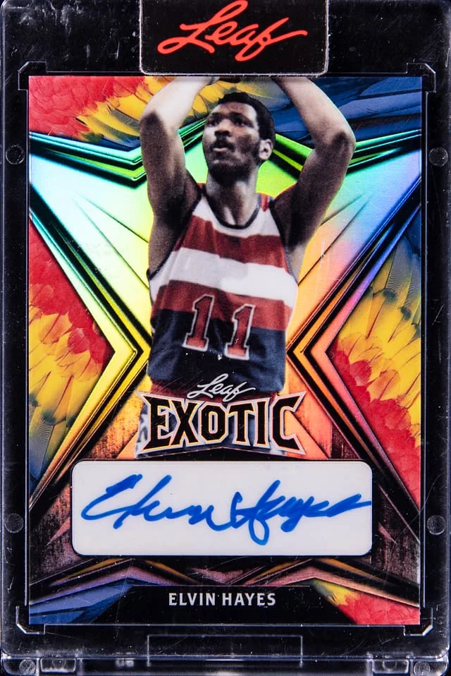 2022 Leaf Elvin Hayes Exotic #EA-EH2 card image