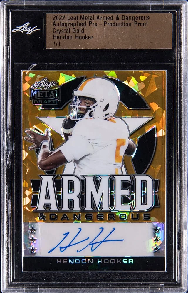 2022 Leaf Metal Armed & Dangerous #no-number card image