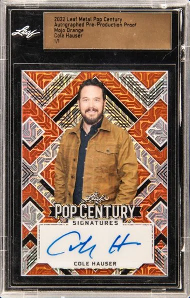 2022 Leaf Metal Pop Century #no-number card image