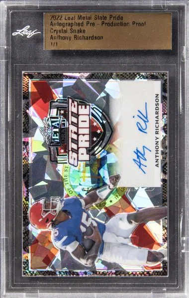 2022 Leaf Metal State Pride #no-number card image