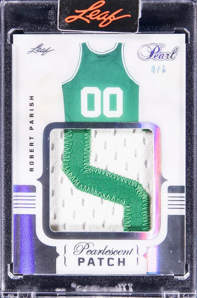 2022 Leaf Robert Parish Pearl Pearlescent #PP-19 card image