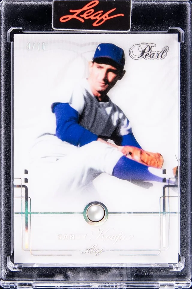 2022 Leaf Sandy Koufax Pearl #B-23 card image