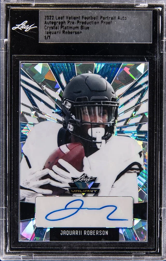 2022 Leaf Valiant Football #no-number card image