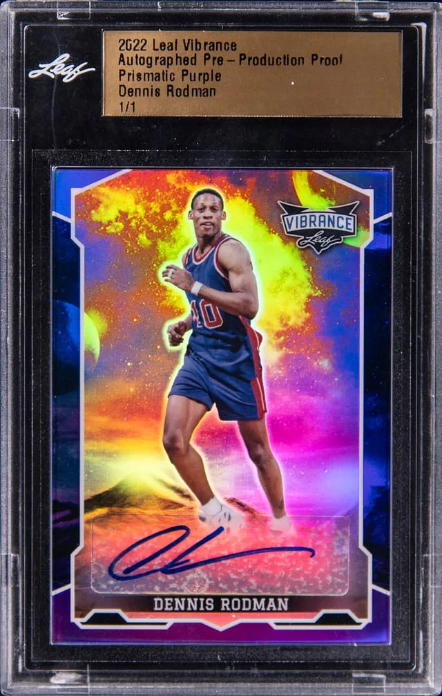 2022 Leaf Vibrance #no-number card image