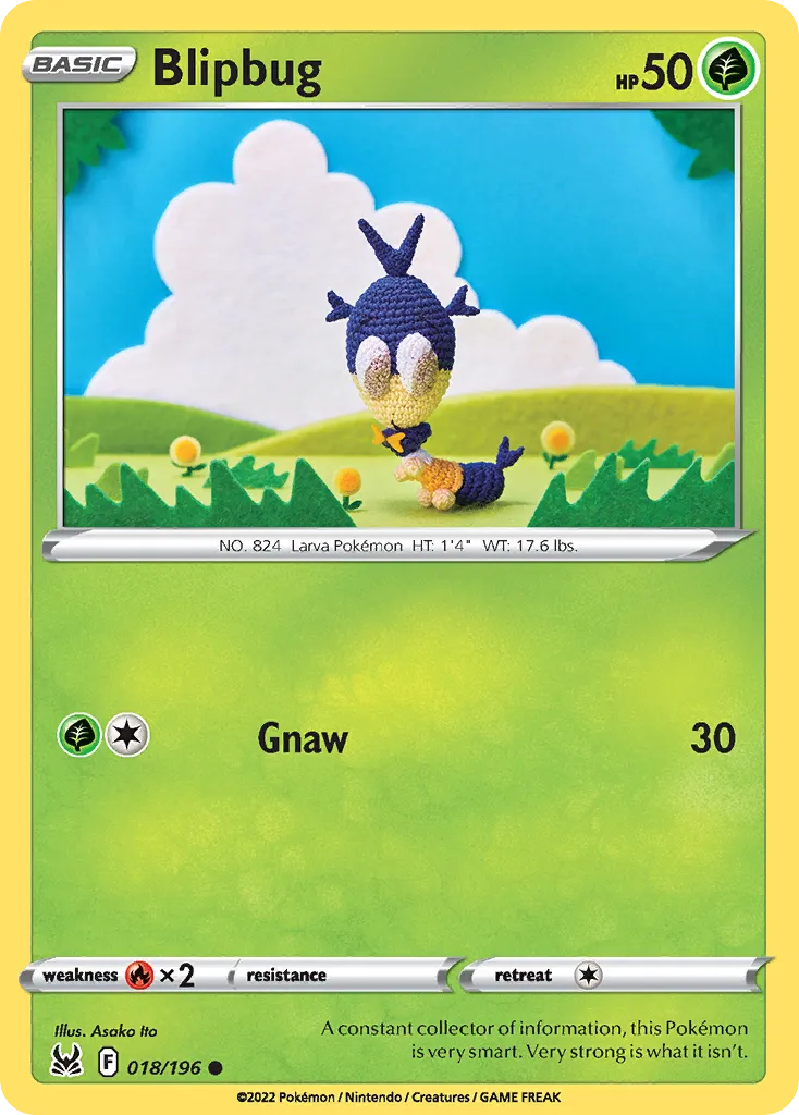 2022 Lost Origin Blipbug Common #018/196 Common card image