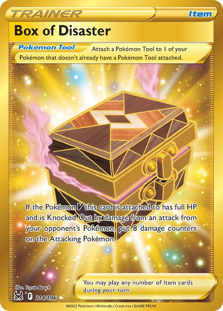 2022 Lost Origin Box of Disaster #154/196 Uncommon card image